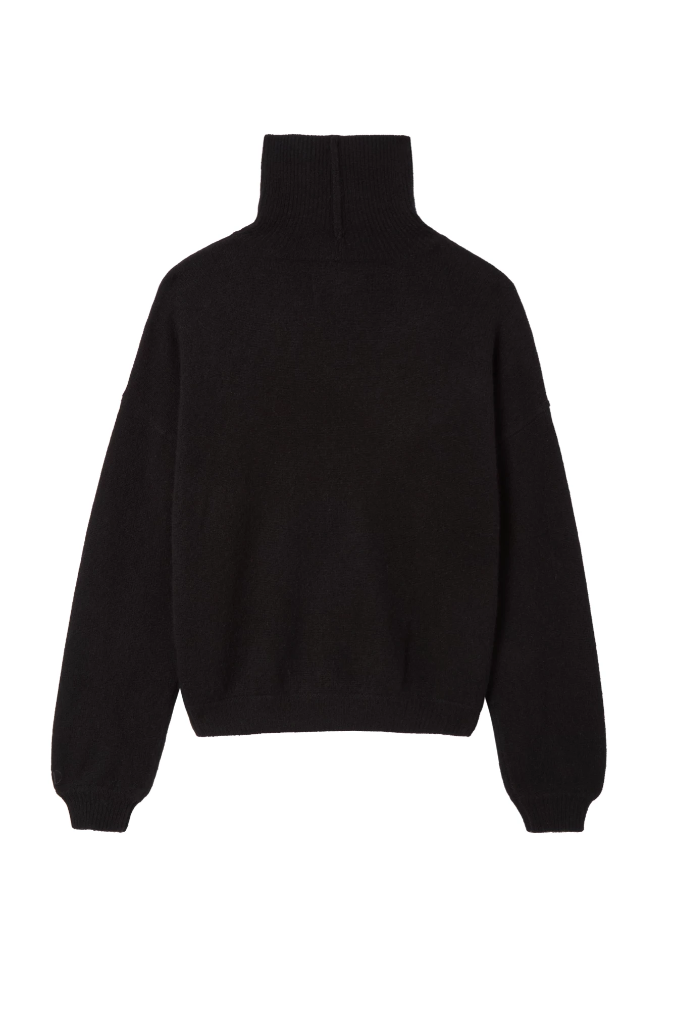 Chloe Cashmere Turtleneck - Black