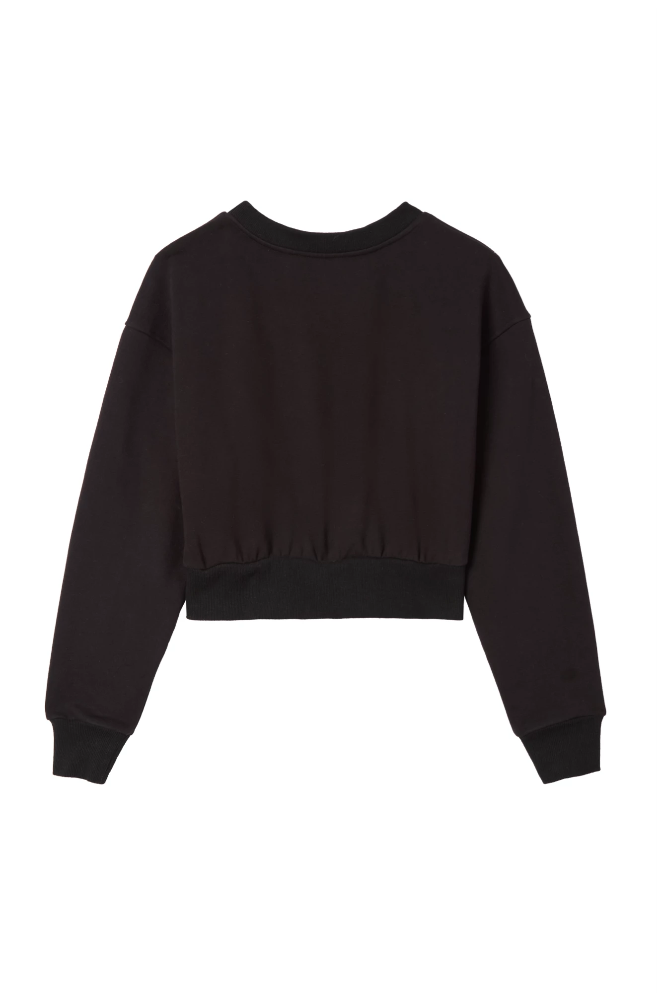 Isla French Terry Pullover - Black