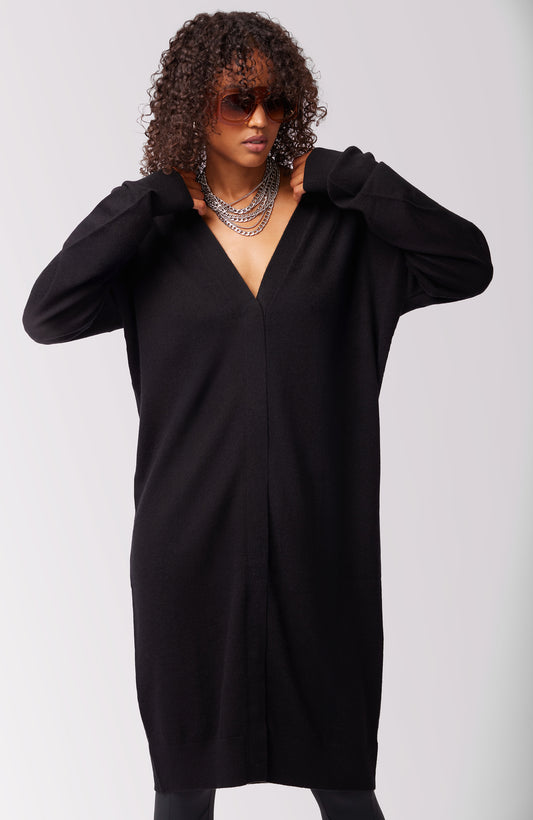 Carrie Cashmere Cardigan - Black