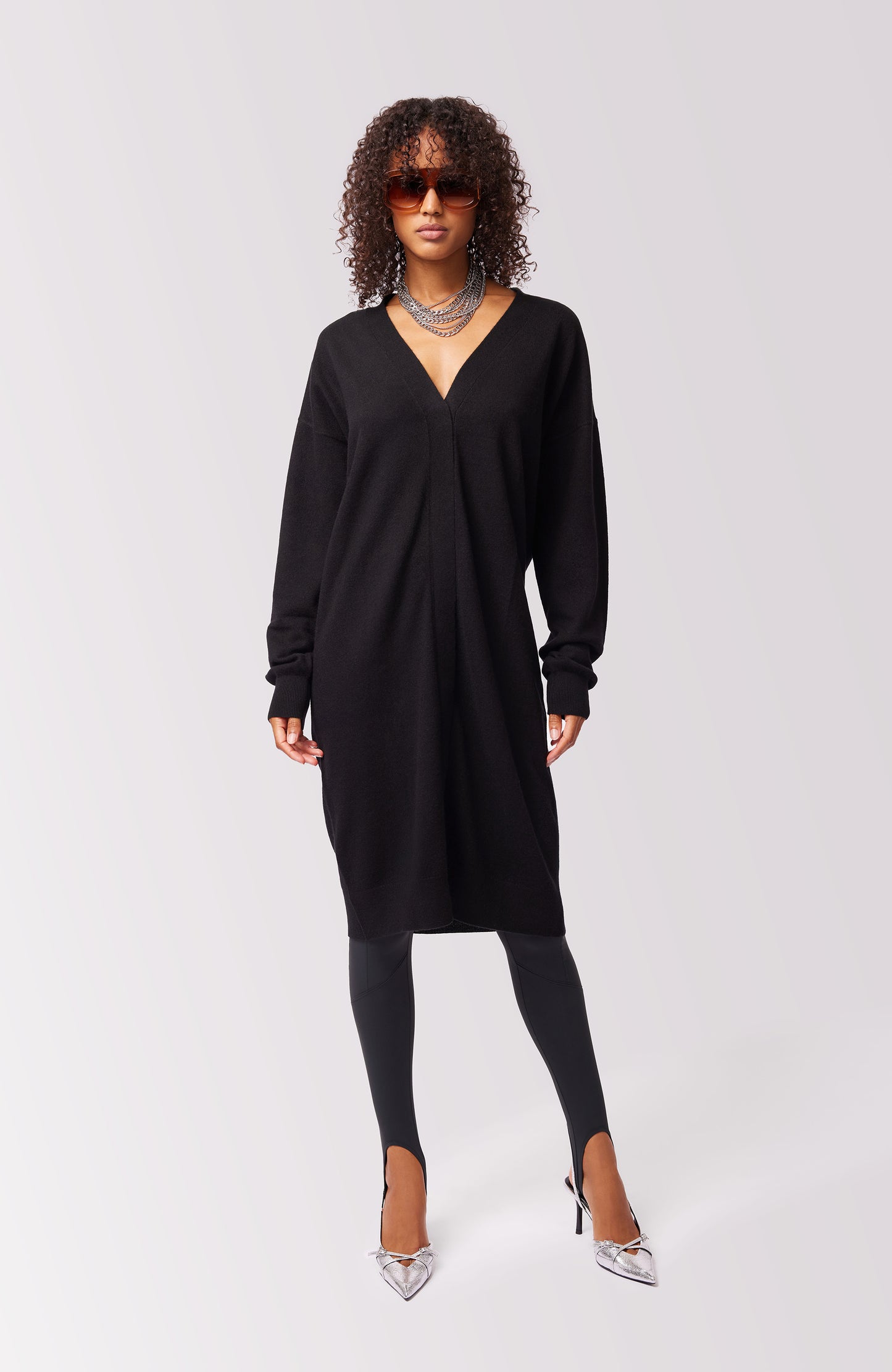 Carrie Cashmere Cardigan - Black