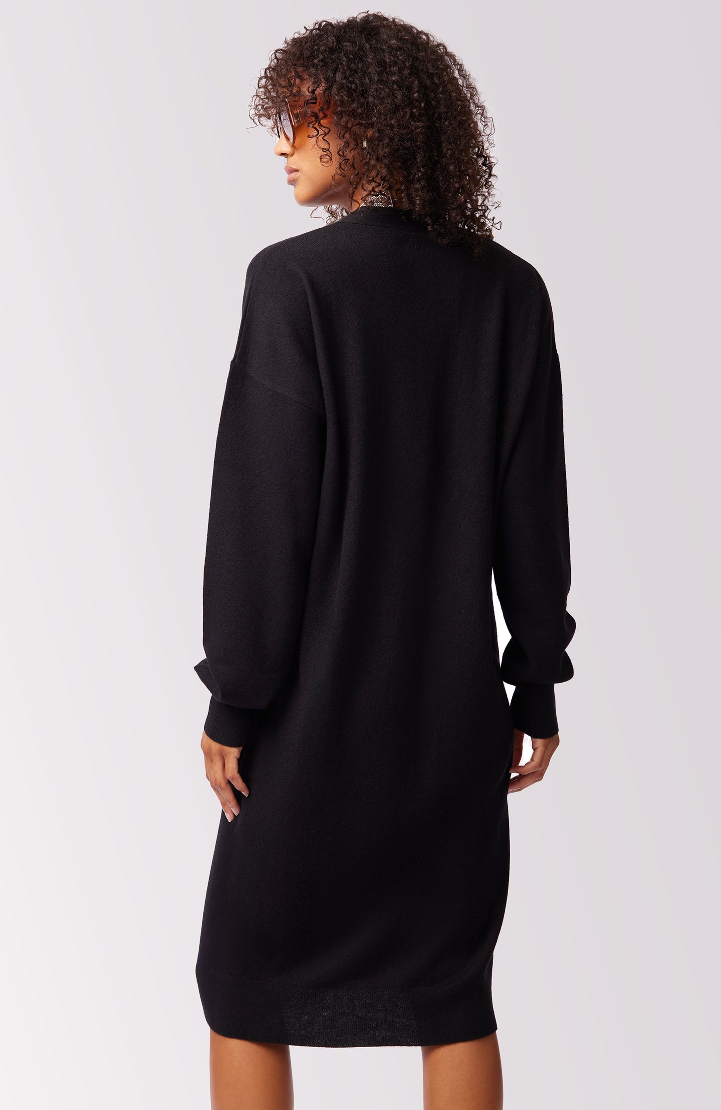 Carrie Cashmere Cardigan - Black